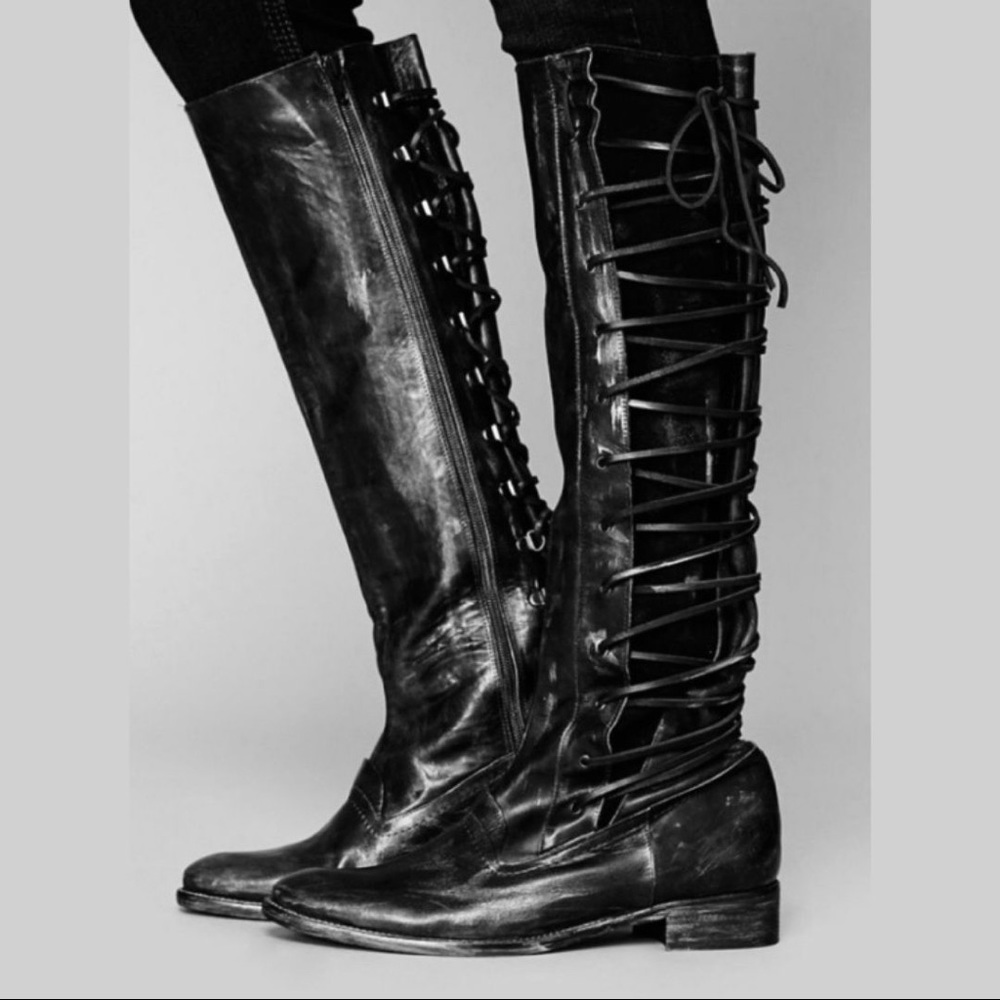 Free People Alistar tall riding boots